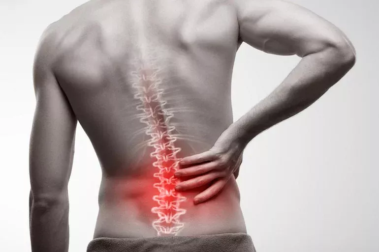 delayed back pain car accident